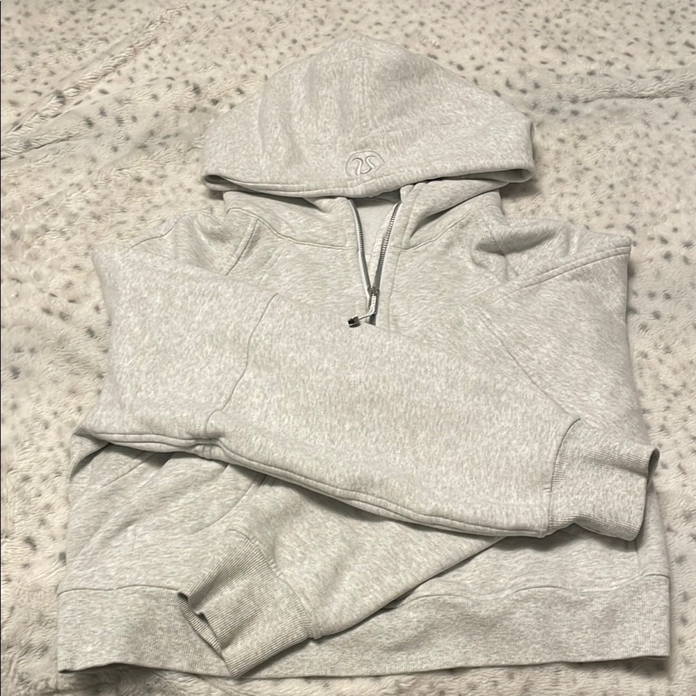 Lululemon Athletica Oversized Gray Sweatshirt
